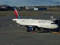 Delta Air Lines - N357NB- 2002 Airbus A319-114 - Albany County (ALB), NY - 04/08/17