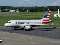 American Airlines - N704US- 1998 Airbus A319-112 - Albany County (ALB), NY - 08/07/16