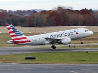 American Airlines - N710UW- 1999 Airbus A319-112 - Albany County (ALB), NY - 11/10/16