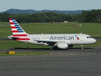 American Airlines - N711UW- 1999 Airbus A319-112 - Albany County (ALB), NY - 09/12/16