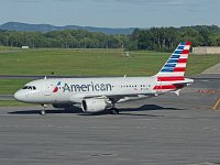 American Airlines - N717UW- 1999 Airbus A319-112 - Albany County (ALB), NY - 09/16/16