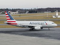 American Airlines - N725UW- 1999 Airbus A319-112 - Albany County (ALB), NY - 12/06/16