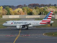 American Airlines - N730US- 2000 Airbus A319-112 - Albany County (ALB), NY - 10/28/16