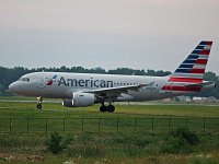 American Airlines - N752US- 2000 Airbus A319-112 - Albany County (ALB), NY - 06/27/16