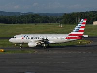 American Airlines - N756US- 2000 Airbus A319-112 - Albany County (ALB), NY - 07/18/16