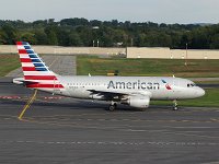 American Airlines - N763US- 2000 Airbus A319-112 - Albany County (ALB), NY - 09/29/16