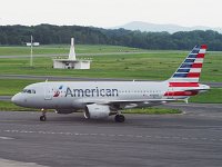American Airlines - N768UW- 2000 Airbus A319-112 - Albany County (ALB), NY - 08/15/17