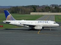 United Airlines - N802UA- 1997 Airbus A319-131 - Albany County (ALB), NY - 04/18/17