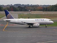 United Airlines - N806UA- 1998 Airbus A319-131 - Albany County (ALB), NY - 10/17/16