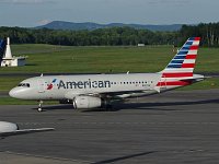 American Airlines - N817AW - 2000 Airbus A319-132 - Albany County (ALB), NY - 08/09/16