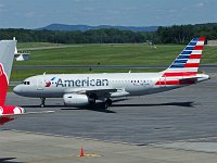 American Airlines - N831AW- 2001 Airbus A319-132 - Albany County (ALB), NY - 08/04/16