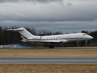NetJets - N130QS - 2012 Bombardier BD-700-1A11 Global 5000 - Albany County (ALB), NY - 02/25/18