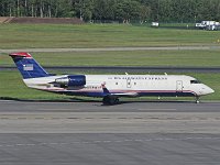 American Eagle (Air Wisconsin) - N407AW - 2000 Bombardier CL-600-2B19 (CRJ-200LR) - Albany County(ALB), NY - 08/08/16