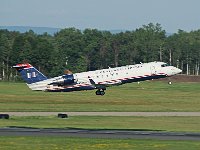 American Eagle (Air Wisconsin) - N437AW - 2003 Bombardier CL-600-2B19 (CRJ-200LR) - Albany County (ALB), NY - 08/05/16