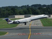 United Express (GoJet) - N151GJ - 2005 Bombardier CL-600-2C10 (CRJ-702) - Albany County (ALB) - 08/28/16