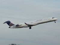 United Express (Mesa Airlines) - N505MJ - 2003 Bombardier CL-600-2C10 (CRJ-700) - Albany County (ALB), NY - 01/11/17