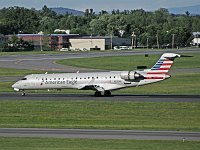 American Eagle (PSA Airlines) - N510AE - 2003 Bombardier CL-600-2C10 (CRJ-700) - Albany County (ALB), NY - 08/07/16