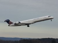 United Express (Mesa Airlines) - N521LR - 2006 Bombardier CL-600-2C10 (CRJ-700) - Albany County (ALB), NY - 01/14/17