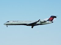 Delta Connection (SkyWest Airlines) - N614SK - 2002 Bombardier CL-600-2C10 (CRJ-701LR) - Albany County (ALB), NY - 09/10/17