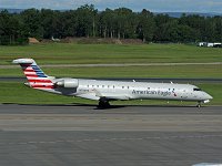 American Eagle (PSA Airlines) - N706PS- 2004 Bombardier CL-600-2C10 (CRJ-700ER) - Albany County (ALB), NY - 07/30/17