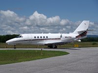 NetJets - N547QS - 2017 Textron 680A Citation Latitude - Saratoga County (5B2), NY - 08/04/18