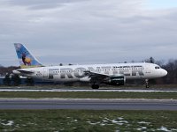Frontier Airlines - N213FR "Montana the Elk" - 2011 Airbus A320-214 - Albany County (ALB), NY - 11/24/18