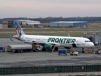 Frontier Airlines - N704FR "Virginia the Wolf"- 2015 Airbus A321-211 - Albany County (ALB), NY - 12/15/18