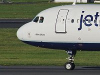 JetBlue - N505JB "Blue Skies"- 2000 Airbus A320-232 - Albany County (ALB), NY - 06/21/16