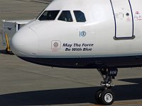 JetBlue - N508JL "May The Force Be With Blue"- 2000 Airbus A320-232 - Albany County (ALB), NY - 09/17/16