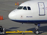 JetBlue - N524JB "Blue Belle"- 2001 Airbus A320-232 - Albany County (ALB), NY - 04/05/18