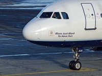 JetBlue - N526JL "Blue Just Want To Have Fun"- 2001 Airbus A320-232 - Albany County (ALB), NY - 02/09/18