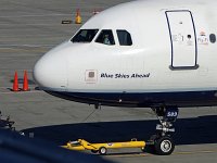 JetBlue - N589JB "Blue Skies Ahead"- 2004 Airbus A320-232 - Albany County (ALB), NY - 03/04/17