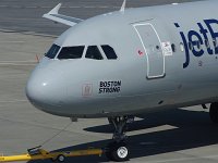 JetBlue - N605JB "Boston Strong"- 2005 Airbus A320-232 - Albany County (ALB), NY - 08/04/16
