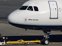 JetBlue - N643JB "Blue Jersey"- 2006 Airbus A320-232 - Albany County (ALB), NY - 10/10/16