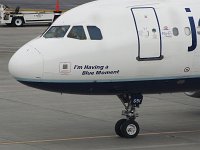 JetBlue - N651JB "I'm Having a Blue Moment"- 2007 Airbus A320-232 - Albany County (ALB), NY - 08/15/16