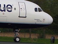 JetBlue - N665JB "Something About Blue"- 2007 Airbus A320-232 - Albany County (ALB), NY - 05/16/18