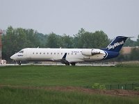 SkyWest Airlines - N495CA - 2003 Bombardier CL-600-2B19 (CRJ-200LR) - Albany County (ALB), NY - 05/27/16