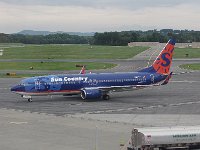 Sun Country Airlines - N801SY - 2001 Boeing 737-8Q8- Albany County (ALB), NY - 08/15/16