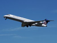 United Express (Mesa Airlines) - N501MJ - 2002 Bombardier CL-600-2C10 (CRJ-700) - Albany County (ALB), NY - 06/16/16