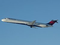 Delta Air Lines - N911DL - 1987 McDonnell Douglas MD-88 - Albany County (ALB), NY - 03/17/17