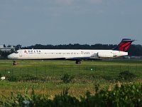 Delta Air Lines - N918DE - 1993 McDonnell Douglas MD-88 - Albany County (ALB), NY - 07/13/16