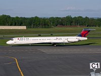 Delta Air Lines - N919DE - 1993 McDonnell Douglas MD-88 - Albany County (ALB), NY - 05/23/17