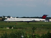 Delta Air Lines - N936DL - 1989 McDonnell Douglas MD-88 - Albany County (ALB), NY - 07/12/16