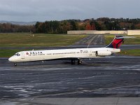 Delta Air Lines - N959DL - 1990 McDonnell Douglas MD-88 - Albany County (ALB), NY - 10/21/16