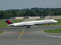 Delta Air Lines - N969DL - 1990 McDonnell Douglas MD-88 - Albany County (ALB), NY - 09/10/16