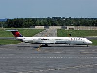 Delta Air Lines - N978DL - 1991 McDonnell Douglas MD-88 - Albany County (ALB), NY - 09/03/16
