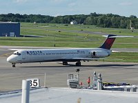Delta Air Lines - N994DL - 1991 McDonnell Douglas MD-88 - Albany County (ALB), NY - 08/07/16
