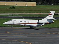 Skyservice Aviation D'Affaires - C-GOFS - 2014 Dassault Falcon 2000EX - Albany County (ALB), NY - 08/07/16